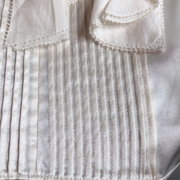 WHBM Cream Satin Ruffle Camisole – S - Picture 7 of 7